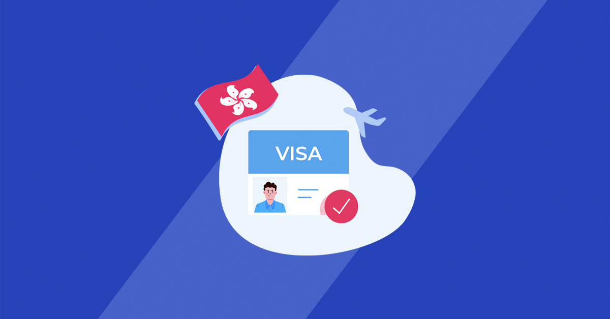 hong kong visa graphic