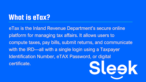 ETAX GUIDE HK