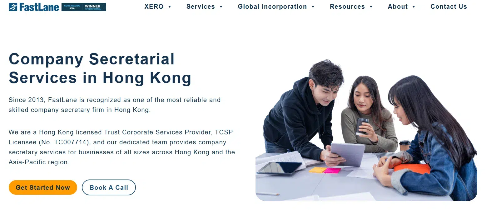 FastLane Corporate Secretary as one of the top comapny service providers in Hong Kong